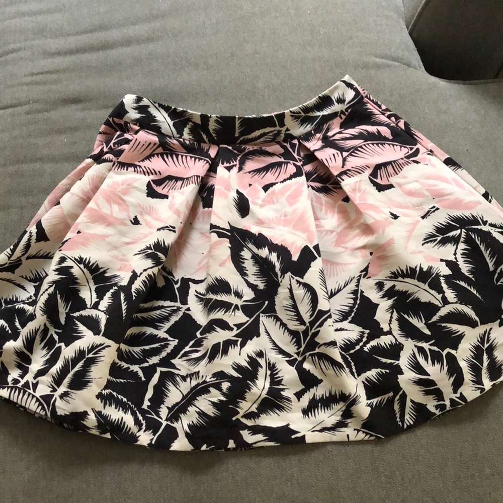Express Floral Skirt